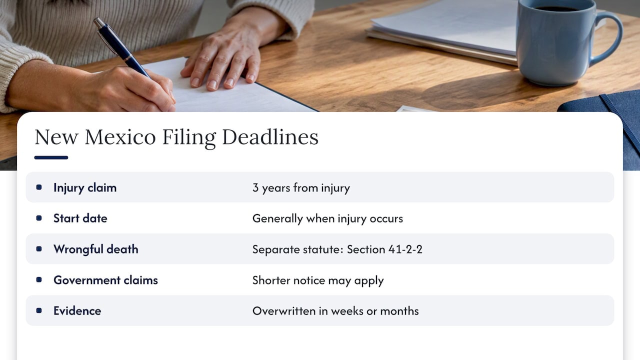 The deadline to file — overview diagram